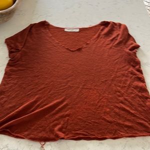 “Distressed” short sleeve top from urban outfitters